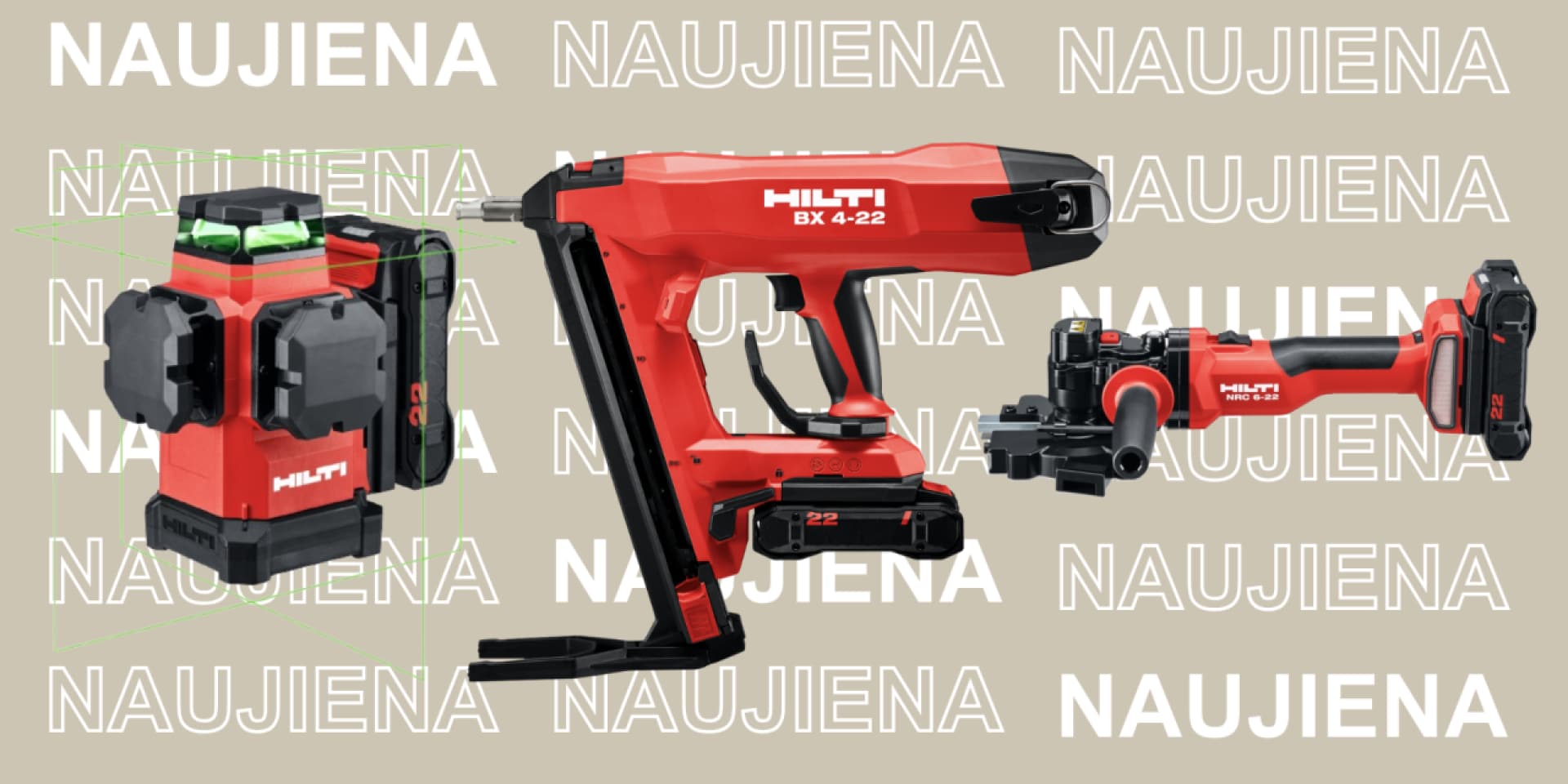 Hilti inovatyvūs įrankiai